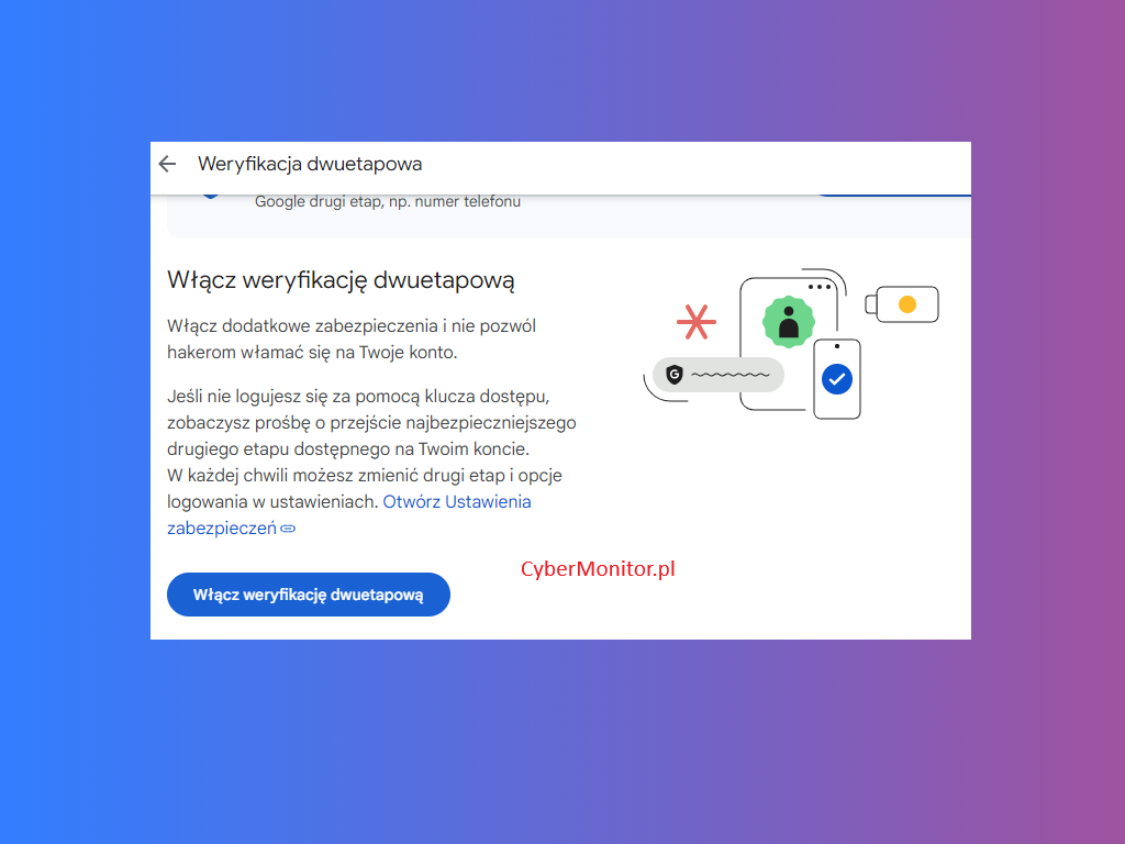 Konfiguracja Yubikey z Google (Gmail) - weryfikacja dwuetapowa