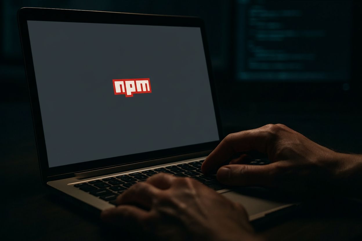 Historia ataku phihing npm