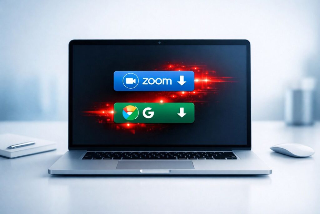 zoom google meet fałszywe spotkania malwarebytes