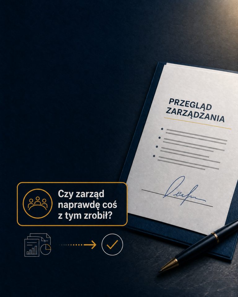 Przegląd zarzązania ISO 27001 - audyt bezpieczeństwa