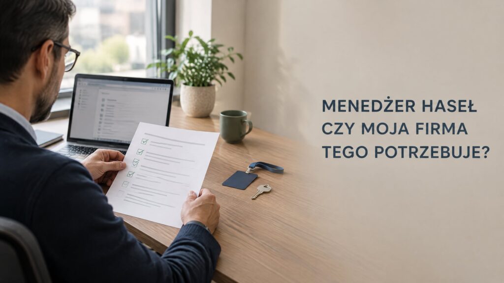 czy moja firma potrzebuje menadżera haseł