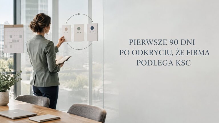 KSC pierwsze 90 dni wdrożenia